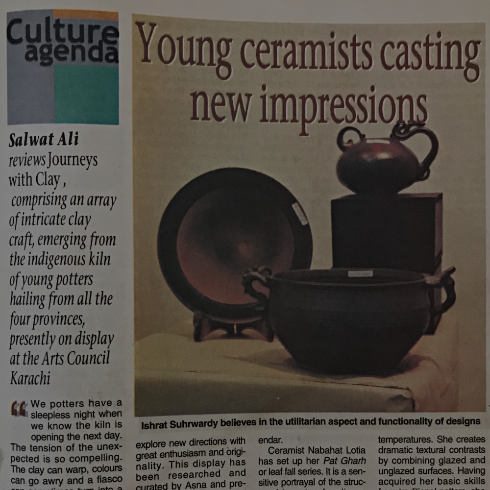 Young ceramists casting new impressions